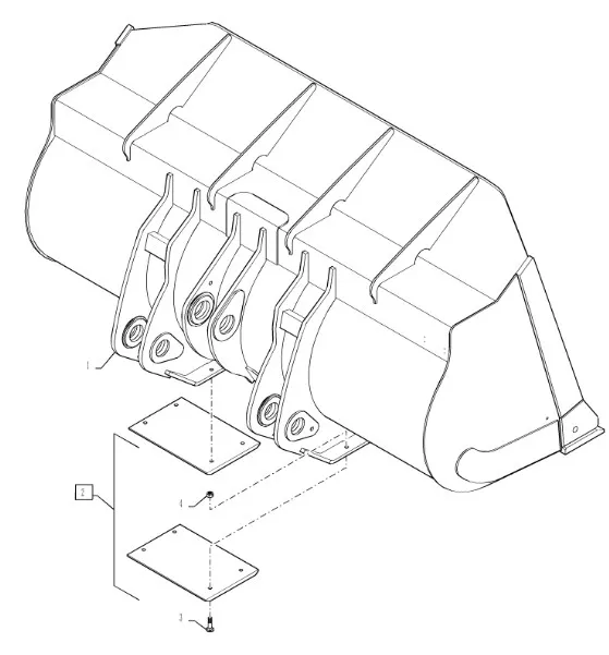 87527923 - Пластина защитная