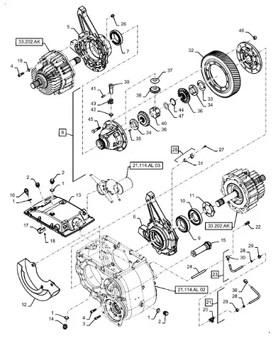 47735435 - Шестерня планетарной передачи КПП