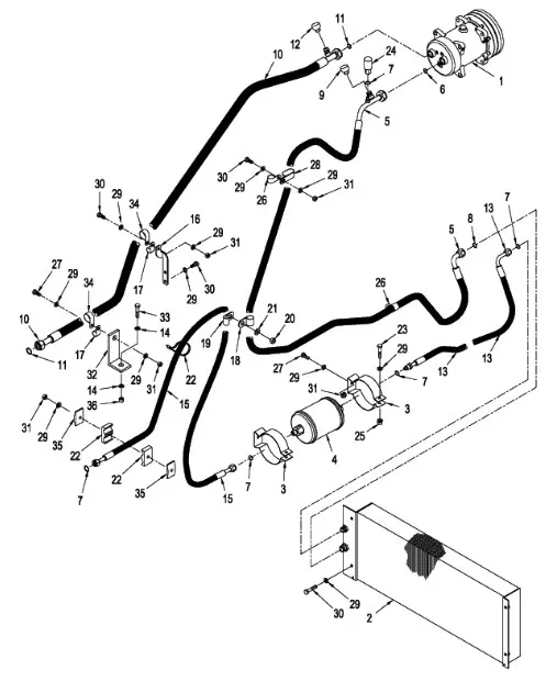 87580503 - шланг